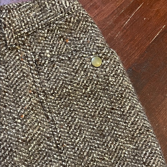 Eddie Bauer wool blend Mini Skirt - Picture 3 of 9